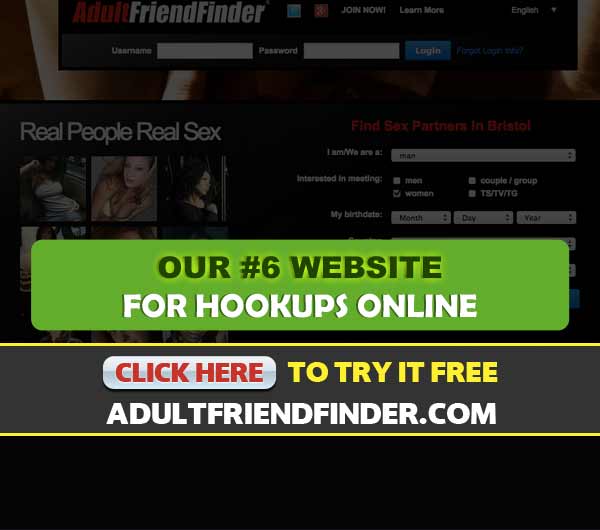 Screen Capture of the site AdultFriendFinder.com